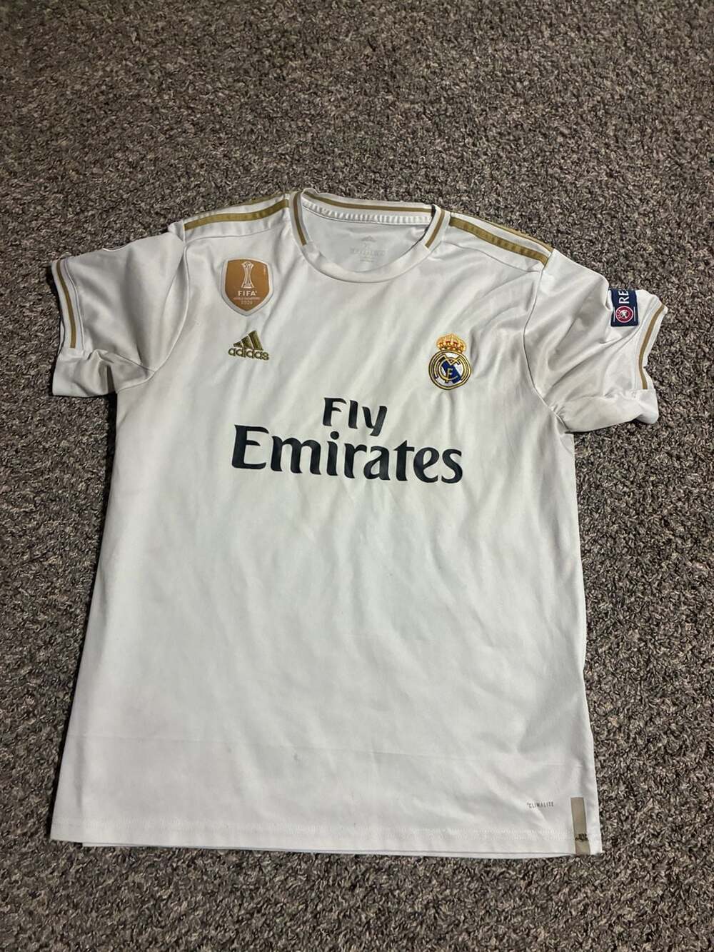Adidas Real Madrid 2020-2021 Home Jersey XL White